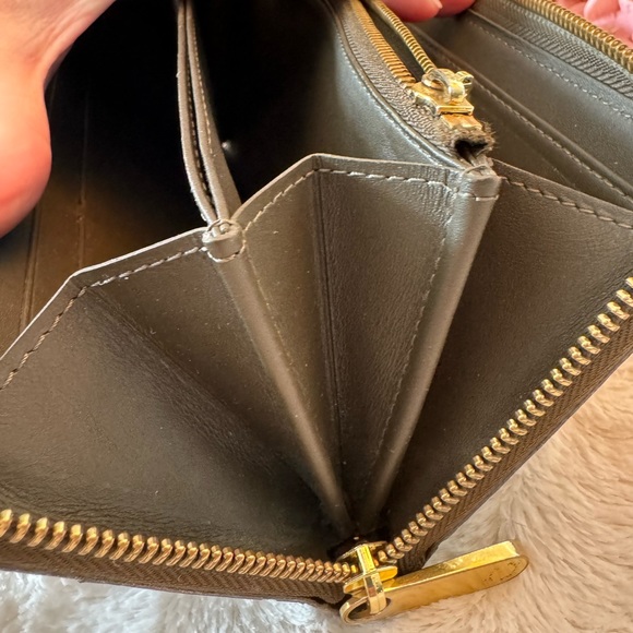 Louis Vuitton Vernis Bronze Long Zippy Wallet Authentic Zip Around Made In Spain - Picture 8 of 16